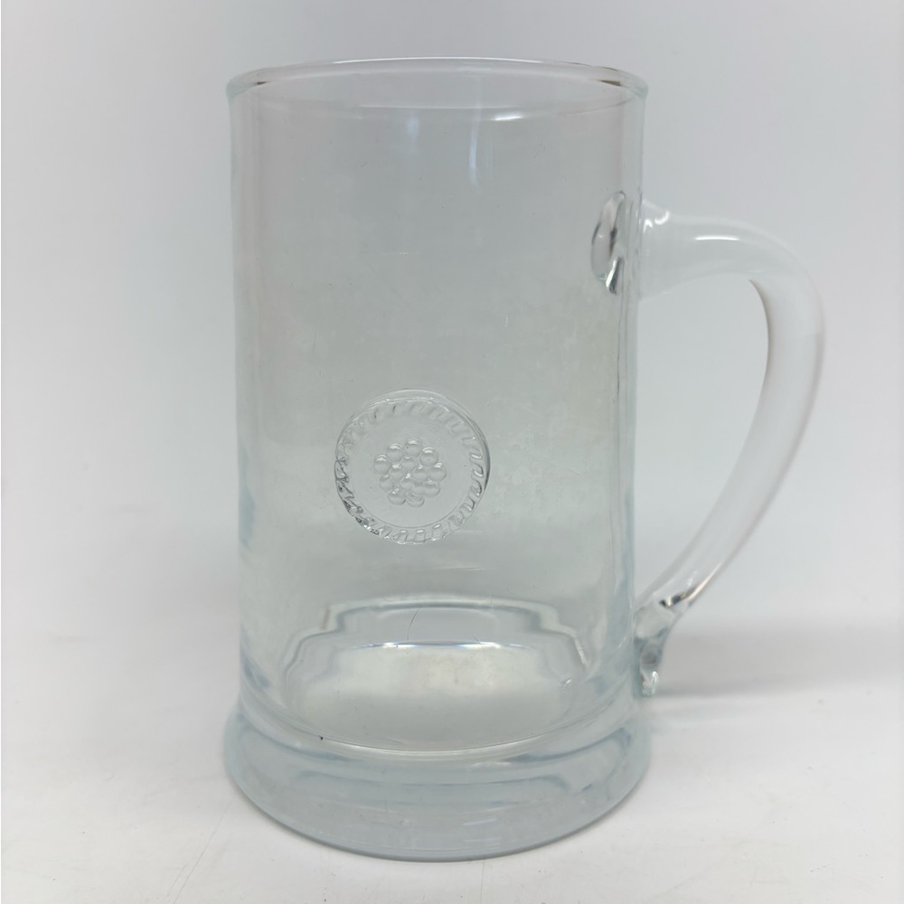 Juliska Glassware Berry And Thread Stein Style Mug Signed 6” Handled As Is